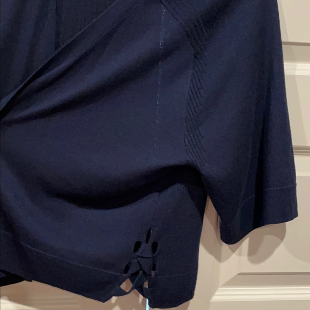 Navy Blue Cardigan - Picture 2 of 2